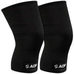 Knie Sleeve voor Krachttraining en Powerlifting - Enkele en Dubbele Laag Knie Support voor Fitness