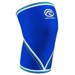 Kniebandage voor Krachttraining en Powerlifting - 7mm Neopreen, Geschikt voor Gym, Crossfit en Gewichtheffen - Maat L