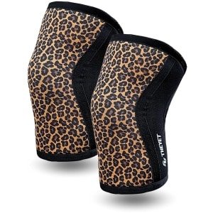 Kniebeschermers 7mm Neopreen voor Squats en Krachttraining | Omkeerbare Compressie Steun met Ergonomisch Ontwerp (Set van 2)