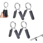Korte Halterklemmen voor 28 mm Stangen, 4 Stuks - Ideaal voor Crossfit en Krachttraining
