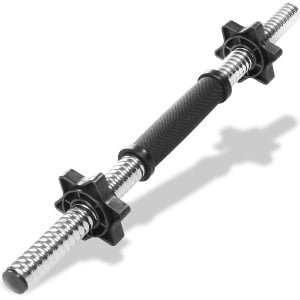 Korte Halterstang 45 cm Diameter 25 mm voor Krachttraining met Sterrsluitingen