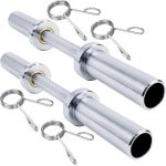 Korte Olympische Halterstang 50mm - Gekarteld 28mm Handvat - Krachttraining Gewichtheffen
