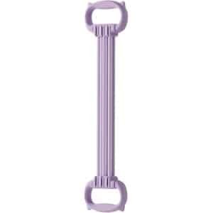 Krachtbanden Set - Fitness Touwen - Thuis Krachttraining - 6 Versnellingen Instelbaar - 60cm Lengte - Paars