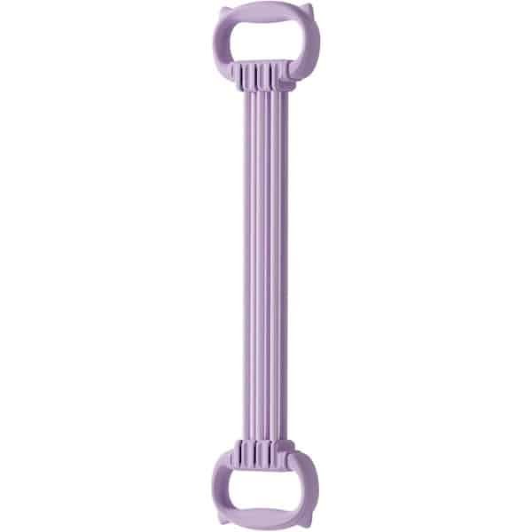 Krachtbanden Set - Fitness Touwen - Thuis Krachttraining - 6 Versnellingen Instelbaar - 60cm Lengte - Paars