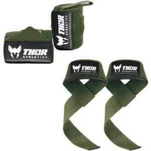 Krachtbanden en Polsbanden Set voor Zware Krachttraining en Powerlifting - 60cm Flexibel en Extra Sterk