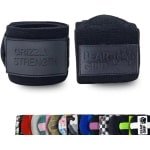 Krachtige Polsbanden voor Gewichtheffen, Bodybuilding en Crossfit - Zwart