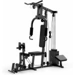 Krachtstation Fitnessapparaat - Home Gym Krachttraining - Full Body Training - 100kg Gewichtstapel - 200 x 85 x 160 cm