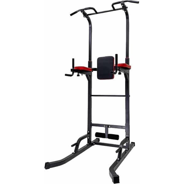 Krachtstation met Optrekstang en Dipstation - Verstelbare Home Gym voor Krachttraining