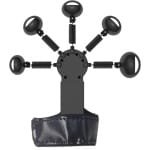 Krachttrainer Hand Pols - Vingerversteviger - Hand Kracht Training - Verstelbare Weerstand - 15 x 9.5 x 2.5 cm - Zwart