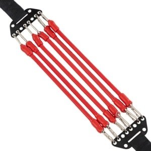 Krachttraining Bands - Weerstandsbanden Assistentie - Pull Up Workout - Verstelbare Weerstand - Tot 81kg Kracht - Zwart