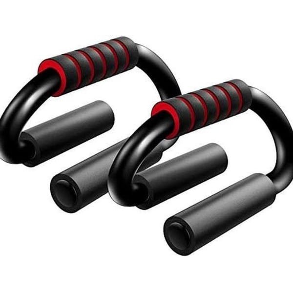 Krachttraining Druk op Bars - Push up Stands - Bovenlichaam Trainen - Ergonomisch Ontwerp - 150 KG Draagvermogen - Zwart