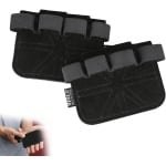 Krachttraining Grippads van Echt Rundleer - Ademend & Antislip voor Gewichtheffen, Deadlifts en Pull-ups