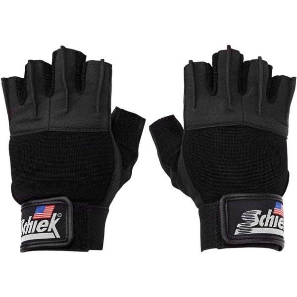 Krachttraining Handschoenen Zwart met Gelvulling - Optimale Grip en Comfort