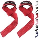 Krachttraining Hefbanden voor Dames - Neopreen Gevoerde Deadlift Banden met Antislip Siliconen