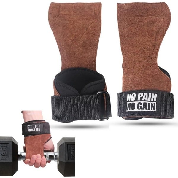 Krachttraining Lifting Straps - Polsbanden voor Grip en Ondersteuning bij Powerlifting