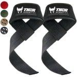Krachttraining Lifting Straps voor Deadlifts en Bodybuilding, Verstelbare Straps met Comfortabele Polsondersteuning, Ideaal voor Powerlifting en Fitness, Inclusief E-Book met Trainingstips