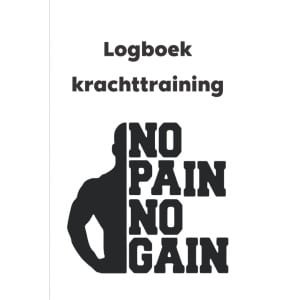Krachttraining Logboek - Trainingsdagboek Fitness - Resultaten Bijhouden - Vele Invulpagina's - 17.78 x 25.4 cm