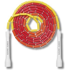 Kralen Springtouw - Fitness Touw - Cardio Training - Verstelbare Lengte - 3 Meter - Zwart