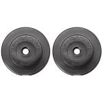 Kunststof Halterschijven 30/31 mm - 2 x 5 kg Voor Krachttraining