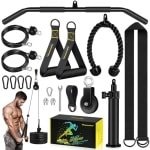 LAT Pull Down Kabelsysteem voor Thuisgym - Verbeterde Fitness Apparatuur voor Muscle Training en Krachttraining