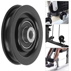 Lager Katrol Wiel 10 stks Nylon Ijzer Fitness Lager Katrol Home Gym Bijlagen Oefening Krachttraining Accessoire (75mm/90mm)(90mm)