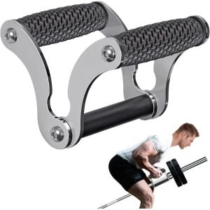 Landmijnbevestiging voor Wandmontage - V-Bar Handvat voor Halters en Krachttraining