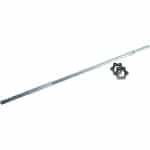 Lange halterstang 150 cm met schroefsluiting en 25 mm diameter voor krachttraining