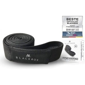 Lange weerstandsband voor yoga en krachttraining - Flexibele fitnessband voor heupen en billen