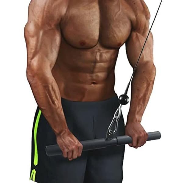 Lat Pulldown Treksystem met Handgrepen - Krachttraining Aanpassing voor Thuis Gym