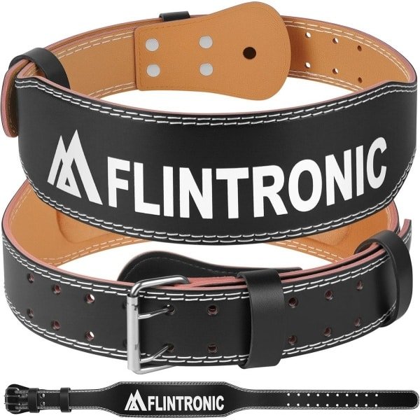 Lederen Gewichthefriem met Dubbele Gesp voor Krachttraining en Fitness