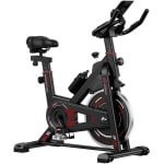 LeeuwenChoice® Cycling Home Trainer - Indoorfiets Met 10 kg Vliegwiel & LCD-monitor - Fitness Cardio Apparaat