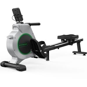 LeeuwenChoice® Fitness Roeimachine - Roeitrainer - Hometrainer - Weerstand op 16 niveaus - Bluetooth-app - LCD-scherm