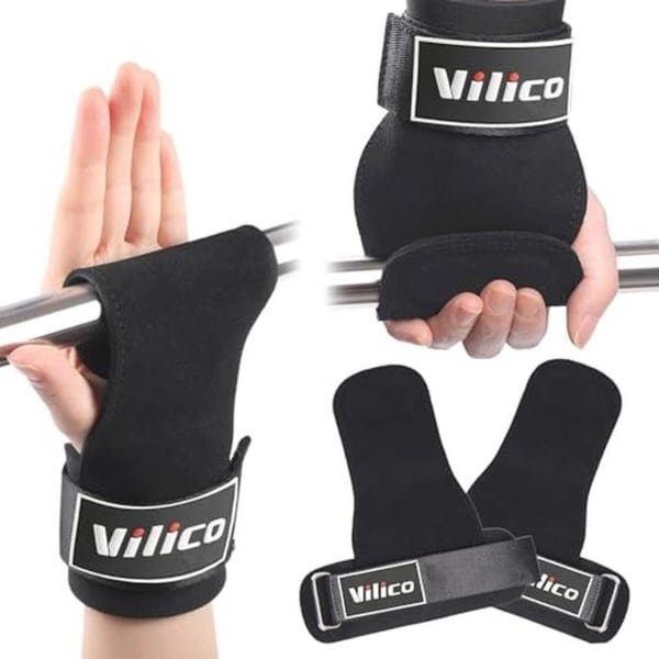 Leren Lifting Straps voor Krachttraining