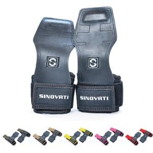 Lifting Straps voor Krachtsport, Bodybuilding en Crossfit met Extra Polsbescherming