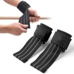 Lifting straps voor krachttraining - polsbanden voor fitness - bodybuilding - powerlifting - crossfit - gym accessoires - lifting straps voor vrouwen en mannen