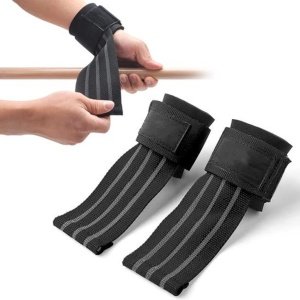 Lifting straps voor krachttraining - polsbanden voor fitness - bodybuilding - powerlifting - crossfit - gym accessoires - lifting straps voor vrouwen en mannen