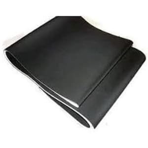 Loopband Band - Vervangende Band - Hardlopen Binnen - Gesloten Lus - 2600 x 380 mm - Zwart