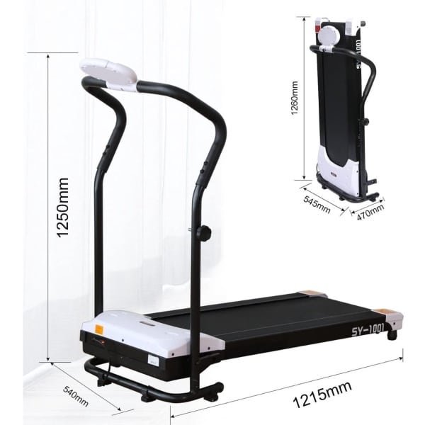 Loopband Inklapbaar - Hometrainer - Crosstrainer Fitness