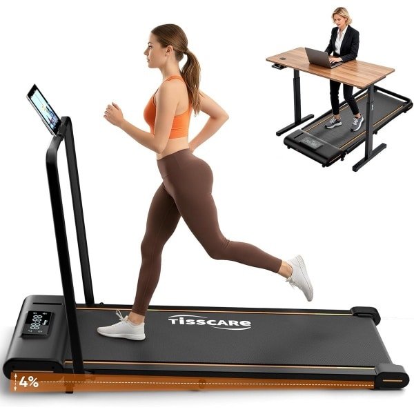 Loopband Inklapbaar - Hometrainer Elektrisch - Walking Pad Fitness - stille motor