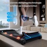 Loopband voor Thuis - Onder Bureau Loopband - Stil & Compact - Tot 12 km/u - Met Afstandsbediening & LED Display - Voor Thuiswerken & Fitness