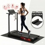 Lux-Motion Elektrische Loopband (1-10 km/u) 009 - Inklapbare Wandelband voor Thuis & Kantoor - Met Bluetooth & FitShow App - Inclusief Gratis Beschermmat (t.w.v. €39,95) - LED Display & Afstandsbediening