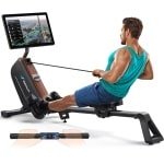 MERACH Roeimachine met HD-Display, Roeitrainer met 16 Weerstandsniveaus, Automatische magnetische weerstand, Eenvoudige montage, Tot 158 kg