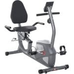 Magnetische Ligfiets met LCD Display en 8 Weerstanden - Halflange Hometrainer