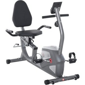 Magnetische Ligfiets met LCD Display en 8 Weerstanden - Halflange Hometrainer