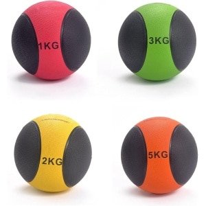 Medicijnbal - Fitnessbal Gewicht - Krachttraining Thuis - Duurzaam Rubber Materiaal - 11 kg
