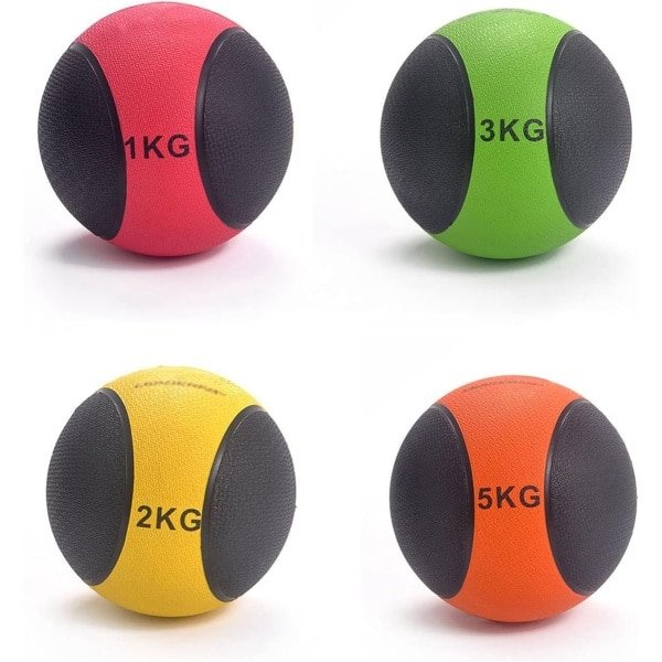 Medicijnbal - Fitnessbal Gewicht - Krachttraining Thuis - Duurzaam Rubber Materiaal - 11 kg