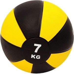Medicijnbal - Gymbal Krachttraining - Core Training - Duurzaam Rubber - 19-28.6cm - 7kg