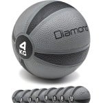 Medicijnbal Rubber 1-10 kg - Fitnessbal voor Krachttraining, Fysiotherapie en Core Workouts