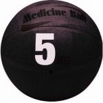 Medicijnbal van 5 KG voor Krachttraining en Fitness