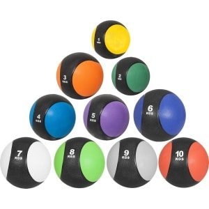 Medicine Ball (Slambal) Antislip voor Krachttraining en Functionele Fitness (1 t/m 10 kg)